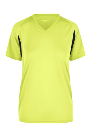 Ladies´ Running-T fluo yellow/black