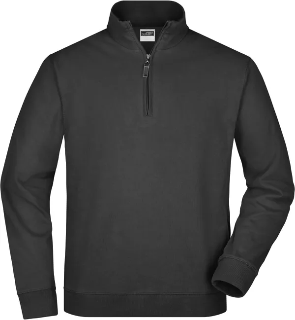 Sweater mit 1/4 Zip