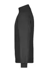 Round-Neck Zip Black