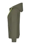 Ladies´ Doubleface Jacket olive/lime green