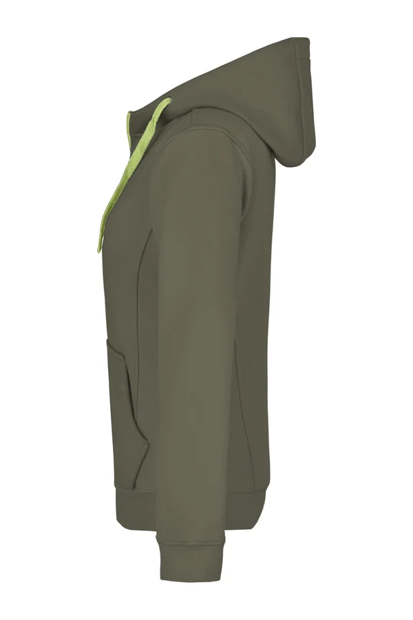 Ladies´ Doubleface Jacket olive/lime green