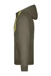 Men´s Doubleface Jacket olive/lime green