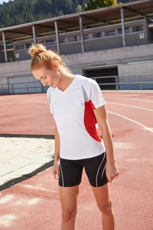 Ladies´ Running-T White / Red