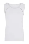 Damen Funktionsshirt ärmellos White / Silver