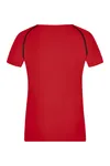 Ladies´ Sports T-Shirt Red / Black