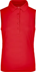 Damen Polo ärmellos