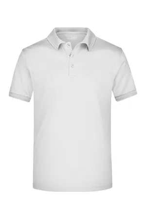Herren Active Polo White