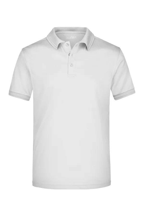 Herren Active Polo White