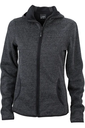 Ladies´ Knitted Fleece Hoody