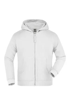 Hooded Jacket Junior White