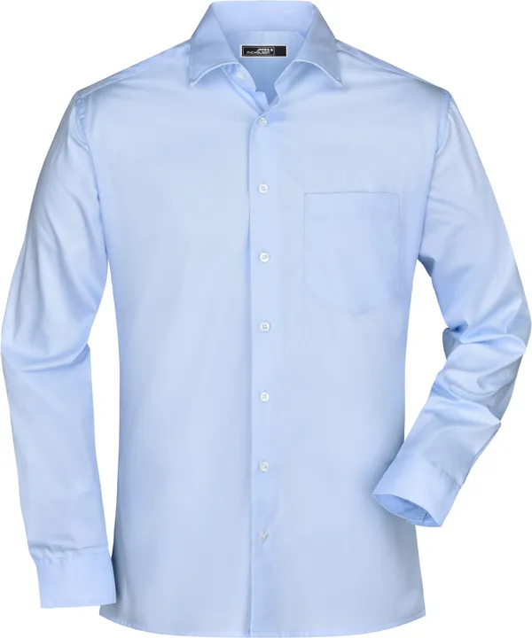 Business Twill Hemd langarm
