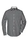 Men´s Checked Shirt Black / White