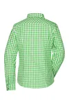 Ladies´ Traditional Shirt Green / White