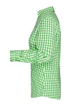 Ladies´ Traditional Shirt Green / White