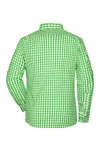 Men´s Traditional Shirt Green / White
