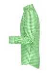 Men´s Traditional Shirt Green / White