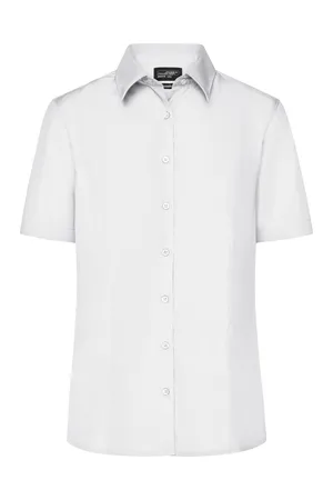 Ladies´ Business Shirt Short-Sleeved White