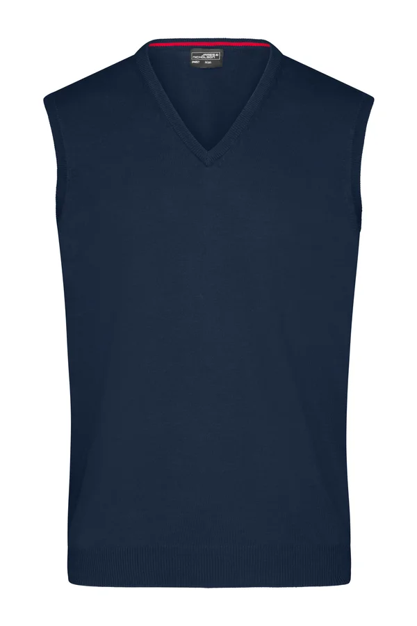 Men´s V-Neck Pullunder Navy