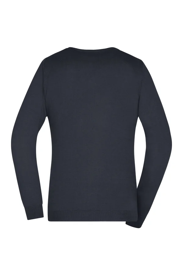 Ladies´ V-Neck Pullover Black