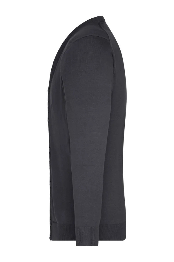 Men´s V-Neck Cardigan Black