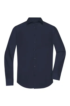 Men´s Shirt Longsleeve Poplin Navy