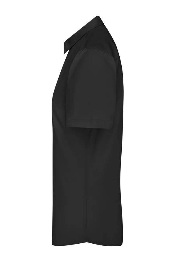 Ladies´ Shirt Shortsleeve Poplin Black