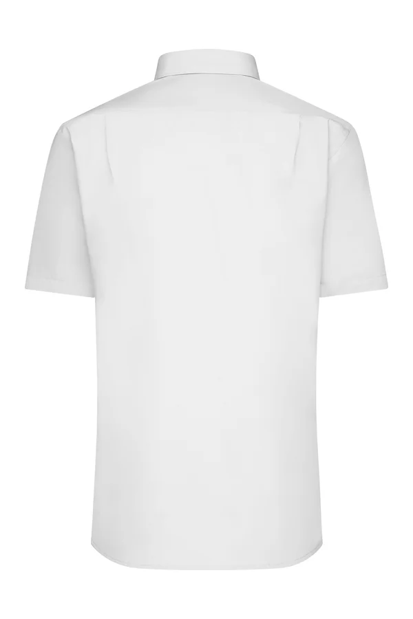 Men´s Shirt Shortsleeve Poplin White