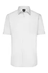Men´s Shirt Shortsleeve Poplin White
