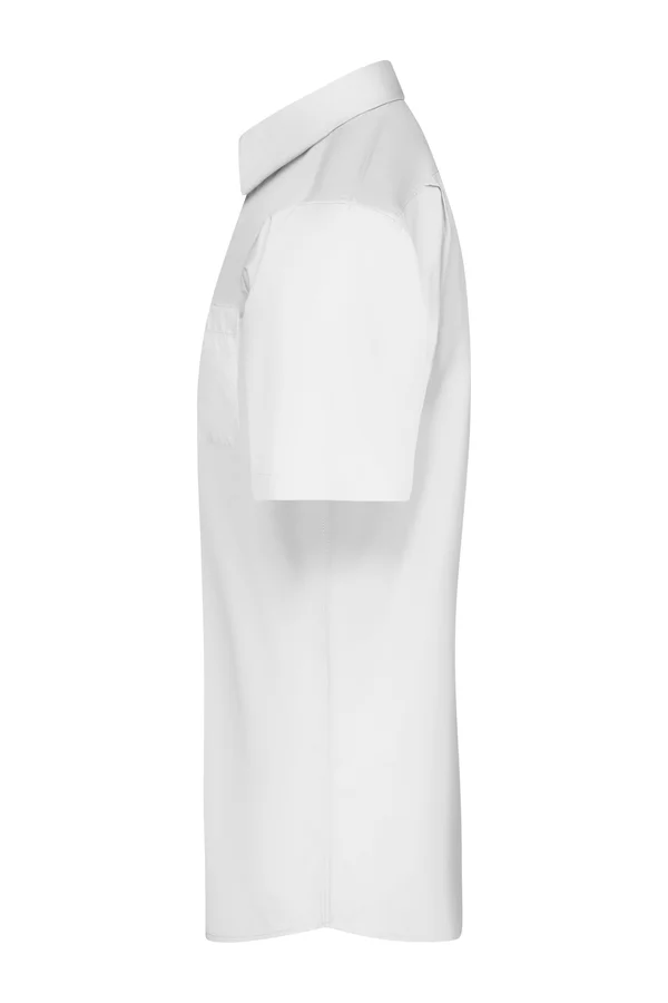 Men´s Shirt Shortsleeve Poplin White