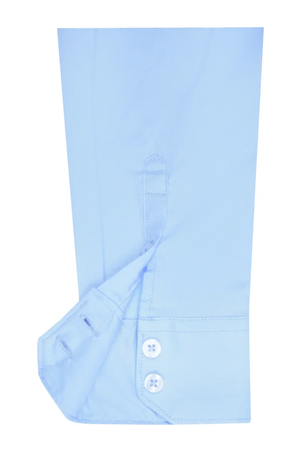 Ladies´ Shirt Longsleeve Micro-Twill Light Blue