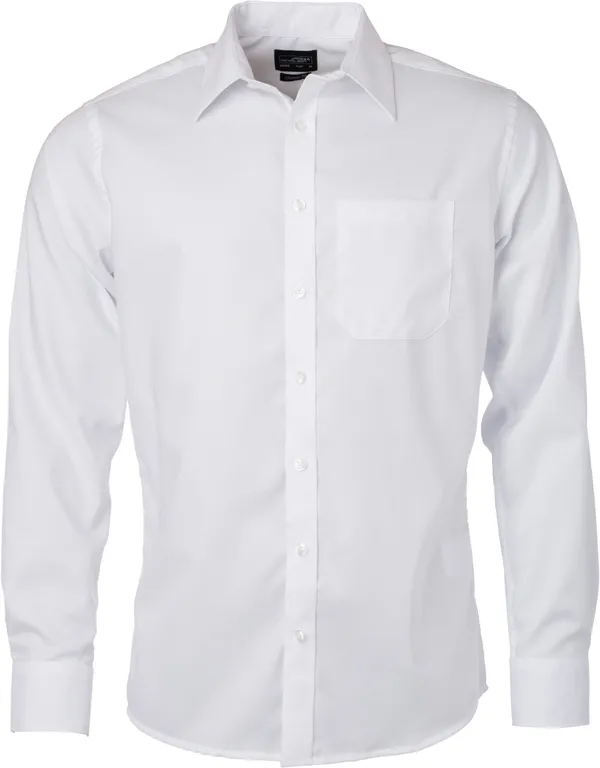 Micro-Twill Hemd langarm