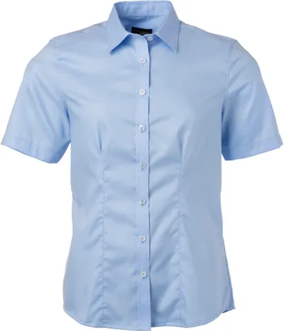 Micro-Twill Bluse kurzarm