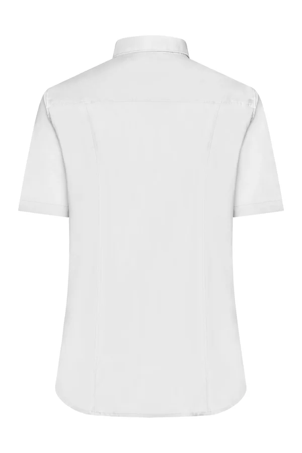 Ladies´ Shirt Shortsleeve Micro-Twill White