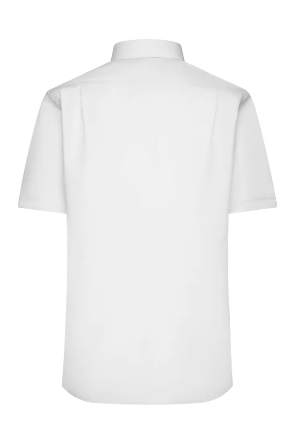 Men´s Shirt Shortsleeve Micro-Twill White