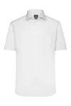 Men´s Shirt Shortsleeve Micro-Twill White