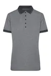 Ladies´ Heather Polo black melange/black