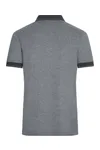 Men´s Heather Polo black melange/black