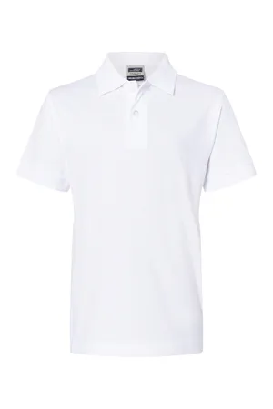 Junior Classic Polo White