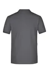 Men´s Elastic Polo Piqué graphite