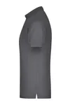 Men´s Elastic Polo Piqué graphite
