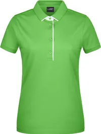 Damen Piqué Polo Single Stripe