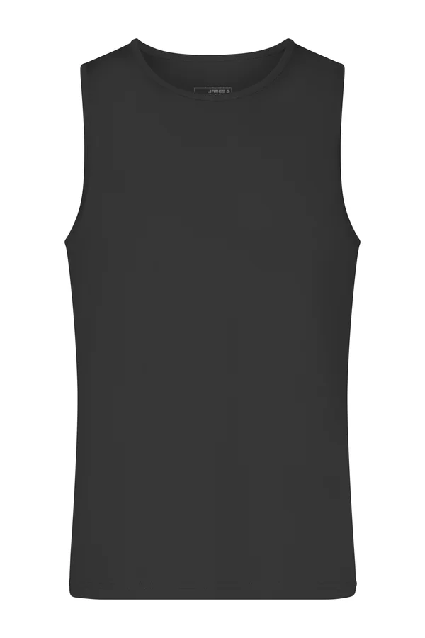 Men´s Active Tanktop Black