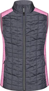 Damen Hybrid Strickfleece Gilet