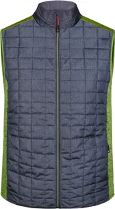 Herren Hybrid Strickfleece Gilet