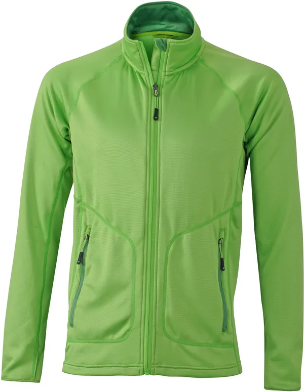 Herren Stretch Fleece Jacke