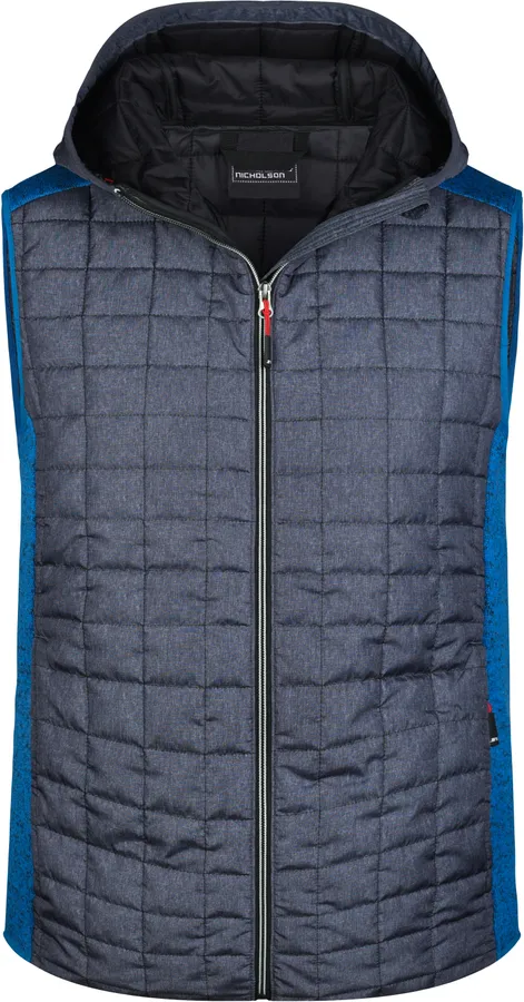 Herren Hybrid Strickfleece Gilet