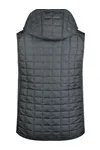 Men´s Knitted Hybrid Vest grey melange/anthracite melange
