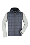 Men´s Knitted Hybrid Jacket