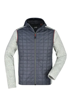 Men´s Knitted Hybrid Jacket
