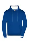 Herren Club Kapuzen Sweater ROYAL / WHITE